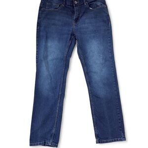 Men's Straight Fit Blue Jeans